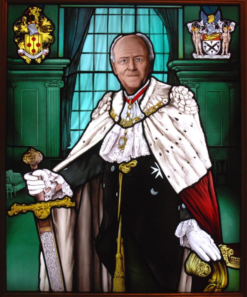 Portrait of Sir John Stuttard, Lord Mayor of London 2007